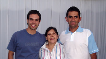 Rodrigo y sus padres